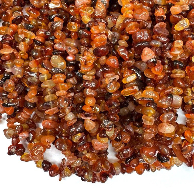 Сердолик крошка 3-7мм длина 80см