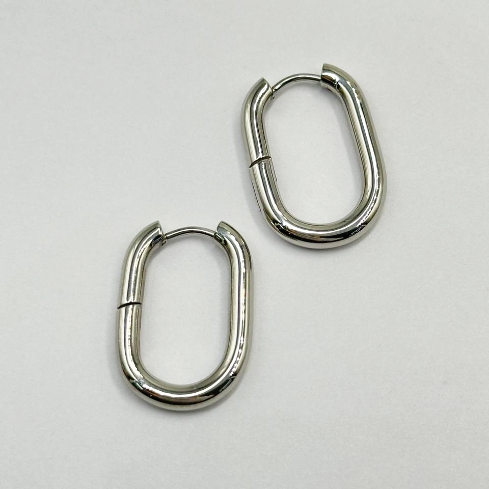 Швензы размер 16*23мм цвет серебро